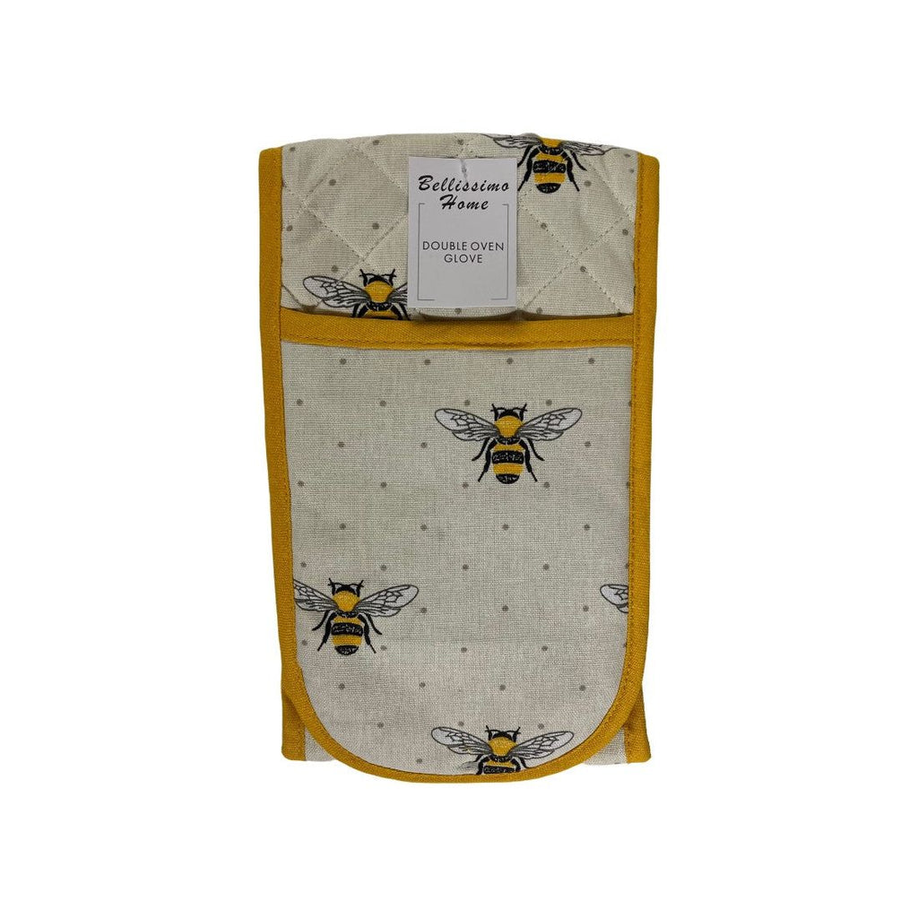 Harwoods Honey Bee Double Oven Glove-100% Cotton (8051169689818)