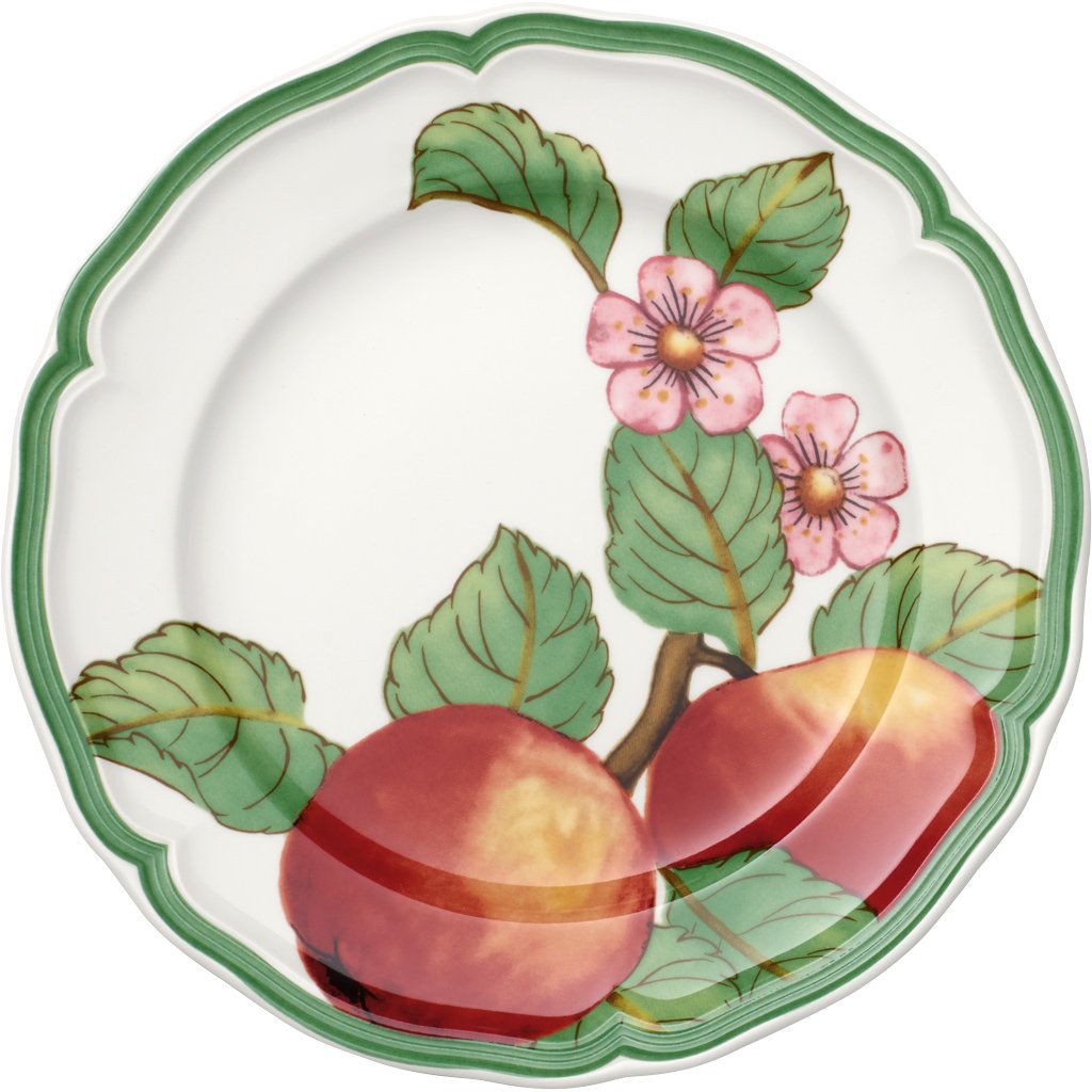 French Garden Modern Fruits Salad plate apple (6103938007208)