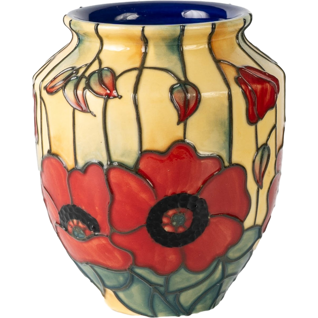 Yellow Poppy Vase (5962760913064)