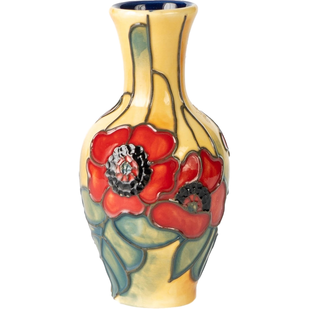 Yellow Poppy Vase (5962738991272)