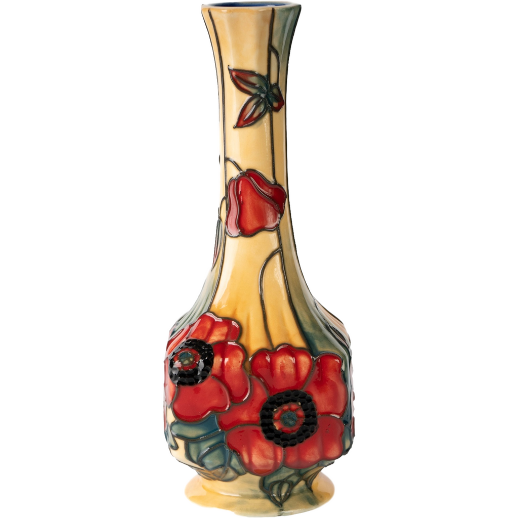 Yellow Poppy Vase (5962739318952)