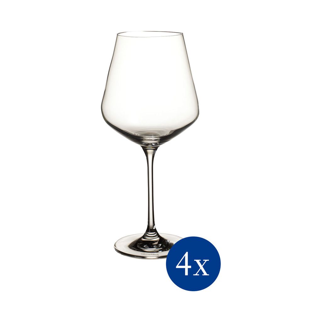 Villeroy & Boch La Divina Burgundy wine glasses , Set of 4 -680ml (7733089272026)