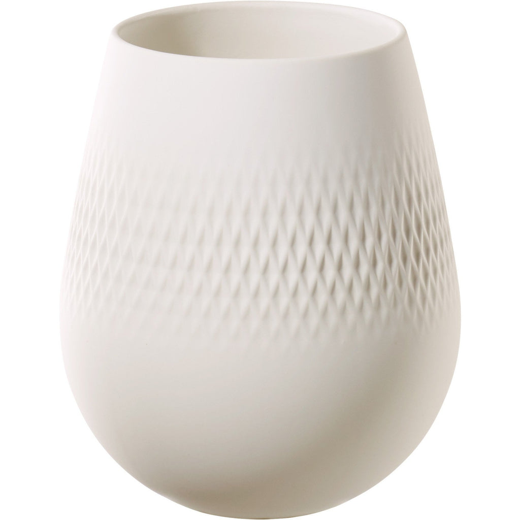 Manufacture Collier blanc Vase Carré small 12,5x12,5x14cm (6298014580904)