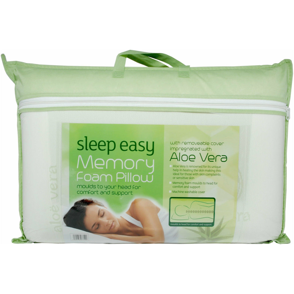 Aloe Vera Memory Foam Pillow (6262539190440)