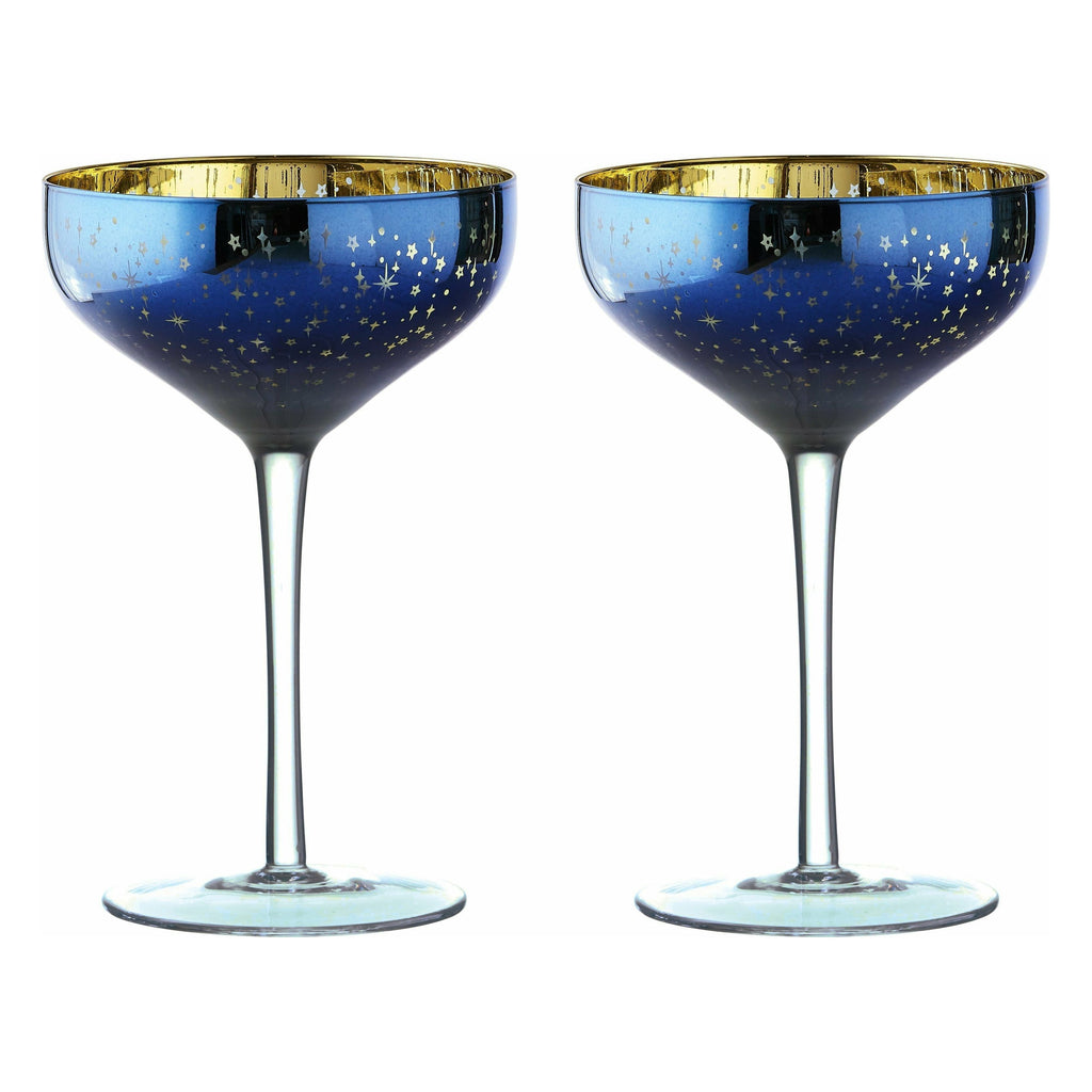 Galaxy Champagne Saucers (Box of 2) (7066715881640)