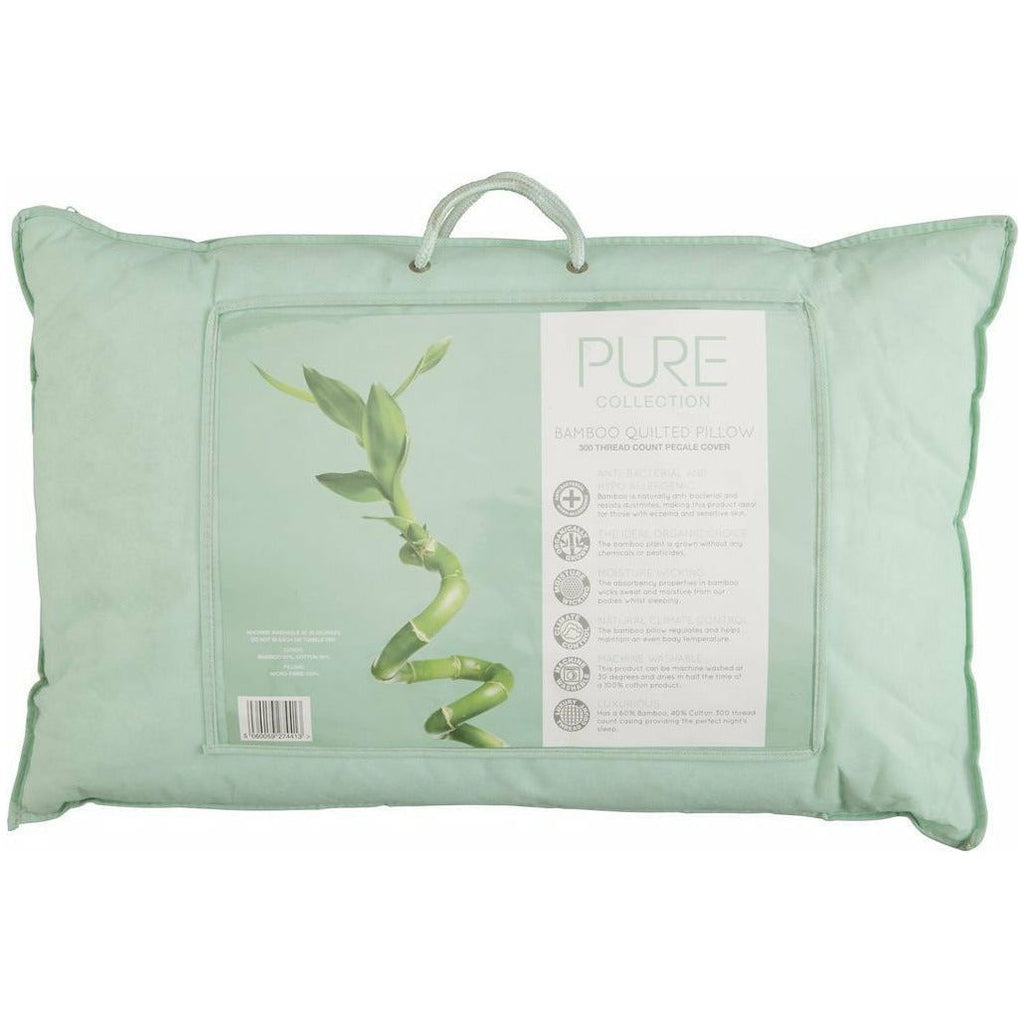 Bamboo Quilted Pillow (6262837510312)