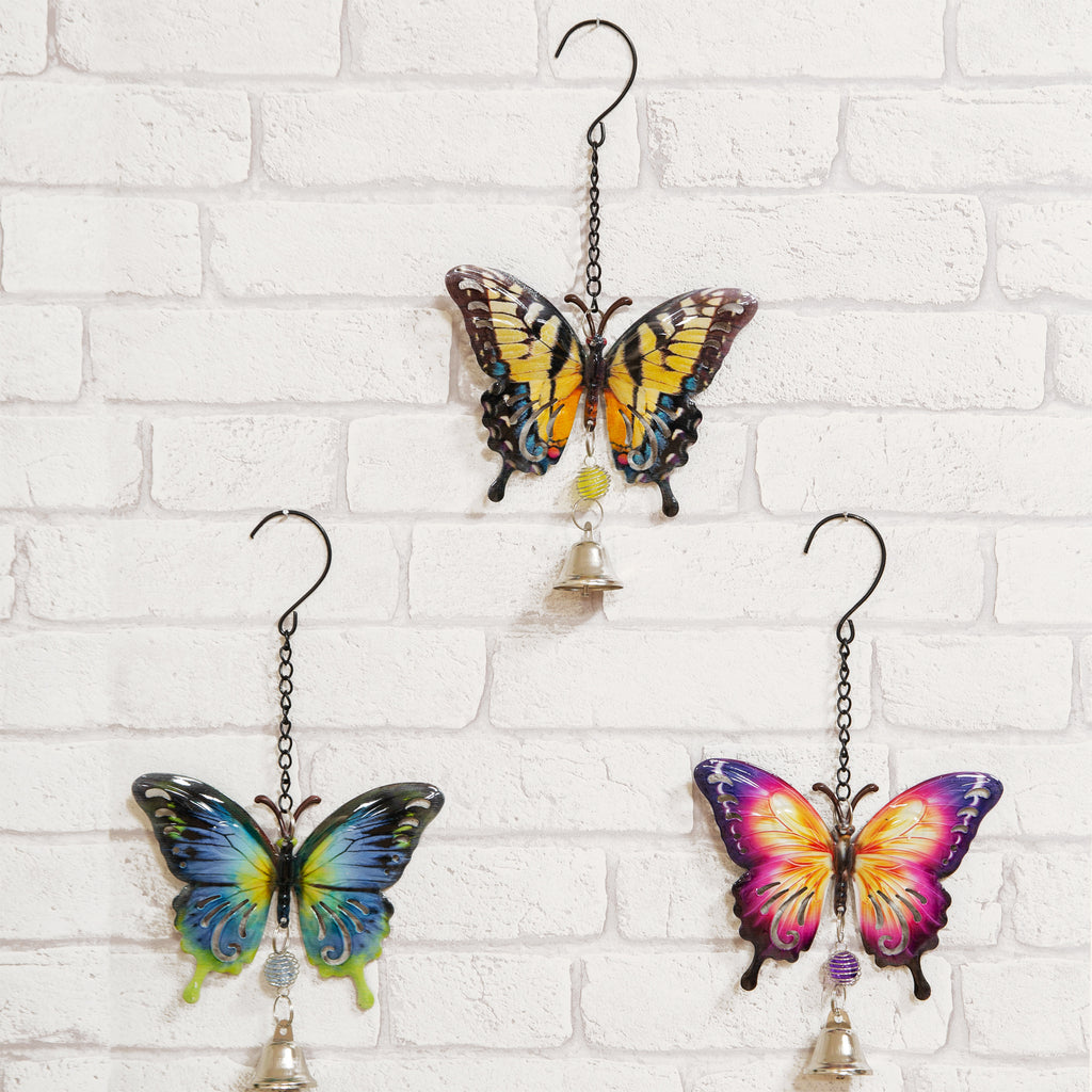 Hanging Metal Butterfly Wall decorations (6540464423080)