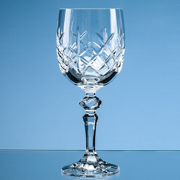 Flamenco Crystalite Full Cut Red Wine Goblet Glass 220ml (6253686980776)