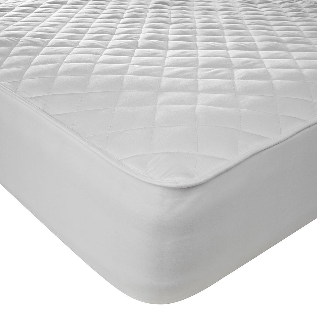 110g Double Quilted Mattress Protector with 40cm Skirt (6034715803816)