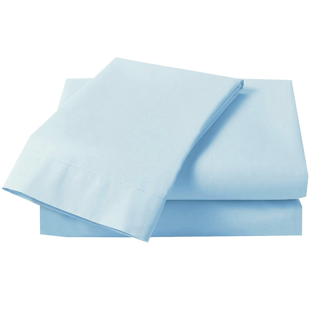 Percale Sheets Duck Egg Blue (6034707808424)
