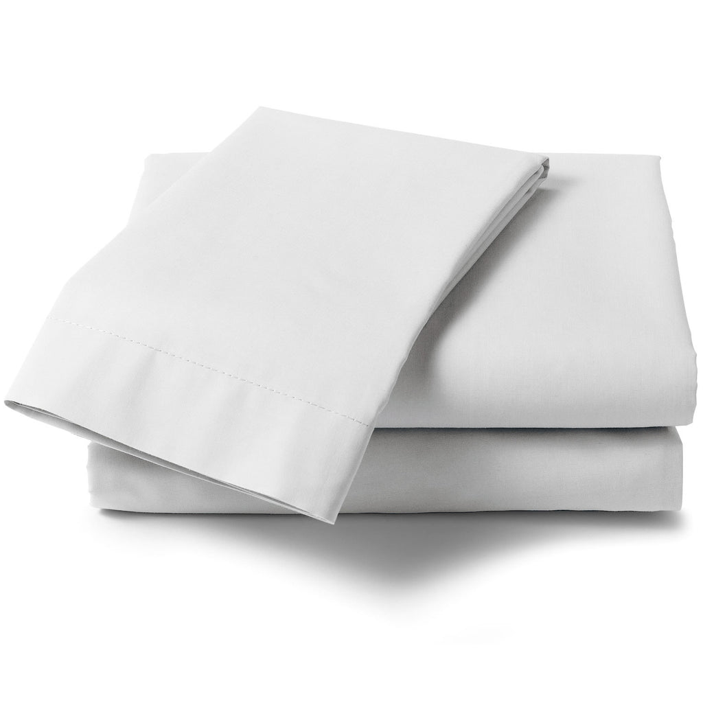 Percale Pillowcase Pair PER001White (6034706366632)