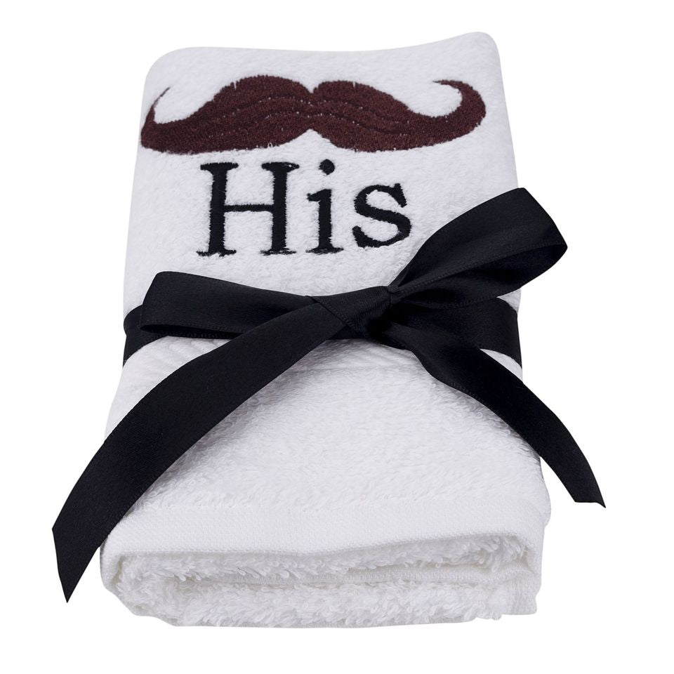 His Embroidered Guest Towel (6034657607848)