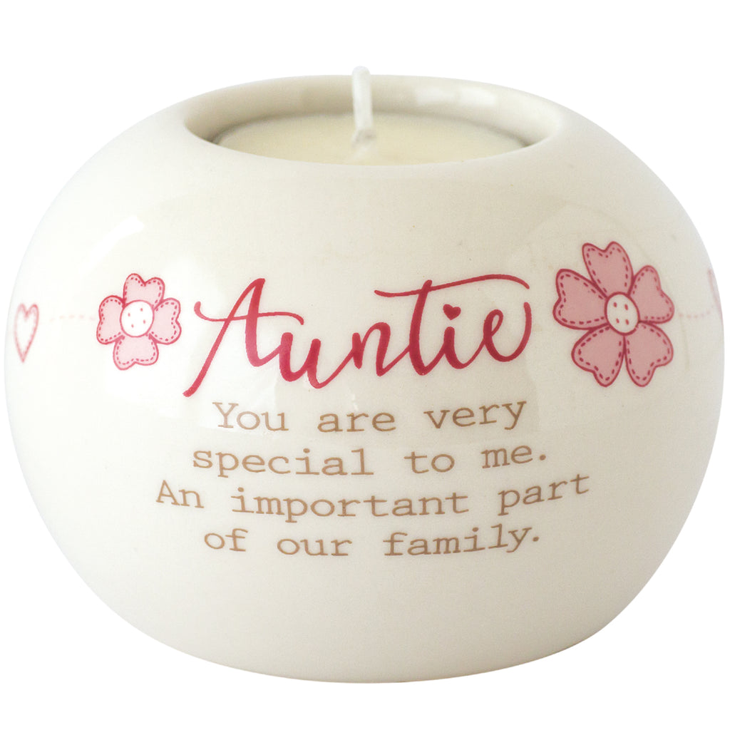 Ceramic Tea Light Auntie (5943650418856)
