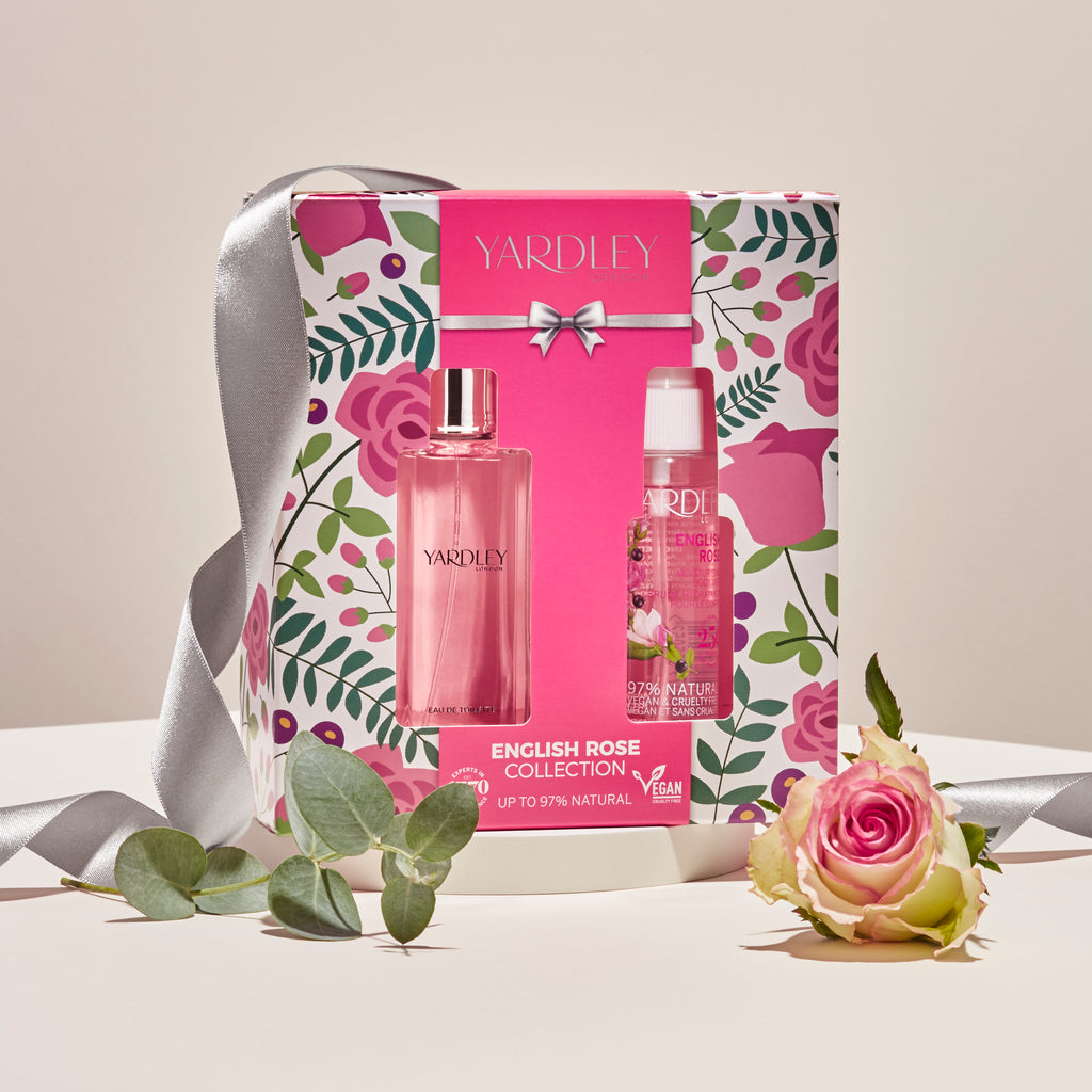 English Rose Fragrance Collection with Moisturising Body Mist (7938322759898)