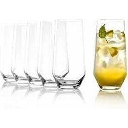 Stölzle Lausitz  Revolution/Quatrophil Long Drink Glasses, 390ml (set of 6) (6172974678184)