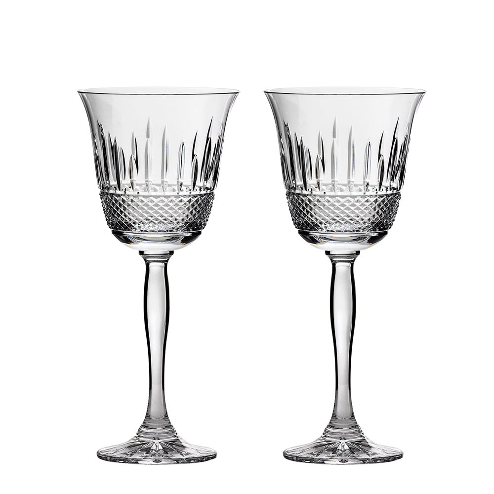 Royal Scot Crystal Eternity - 2 Crystal Large Wine Glasses - 210mm (Presentation Boxed) (7890635260122)