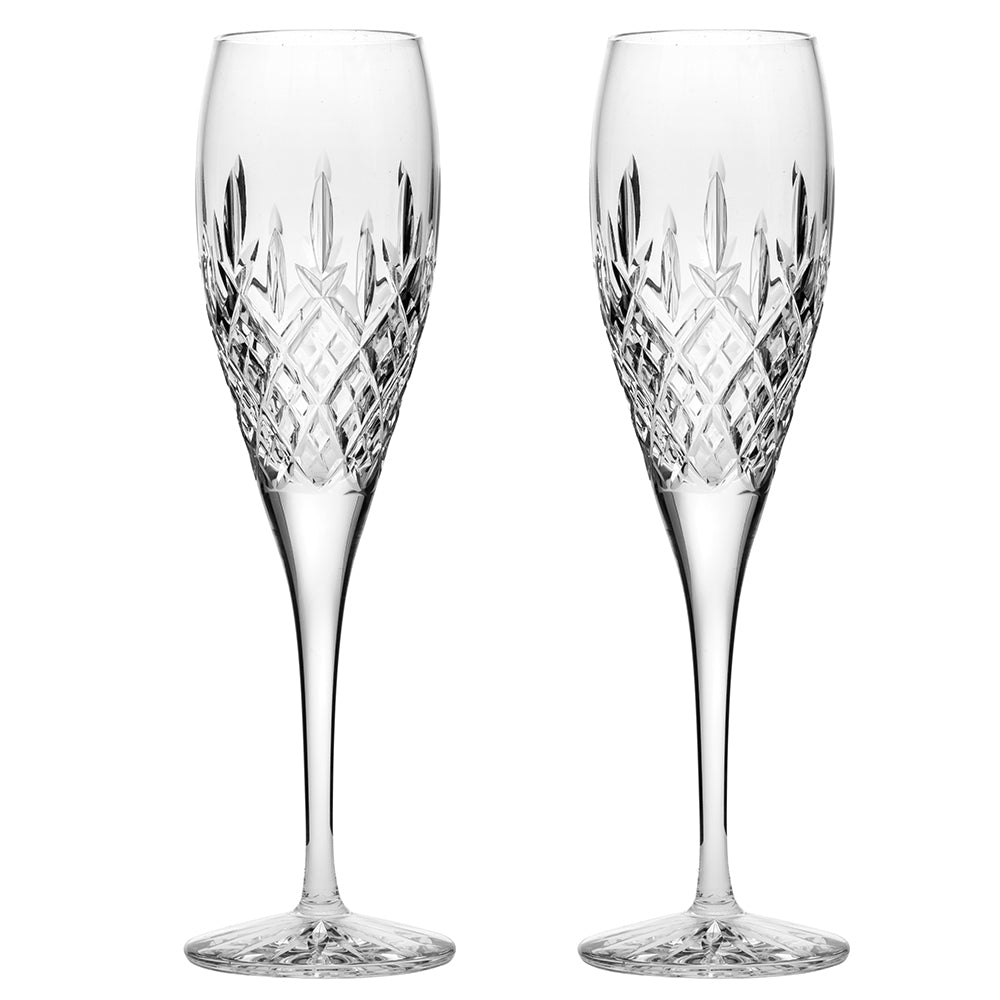 Royal Scot Crystal London 2 Champagne Flutes -218mm. (7890312364250)