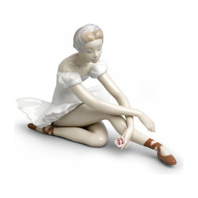 Lladro Rose ballet Figurine (5869475299496)