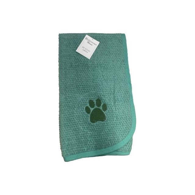 Bellissimo Embroidered Pet Towel Beige-Green-Red-Black (8050339250394)