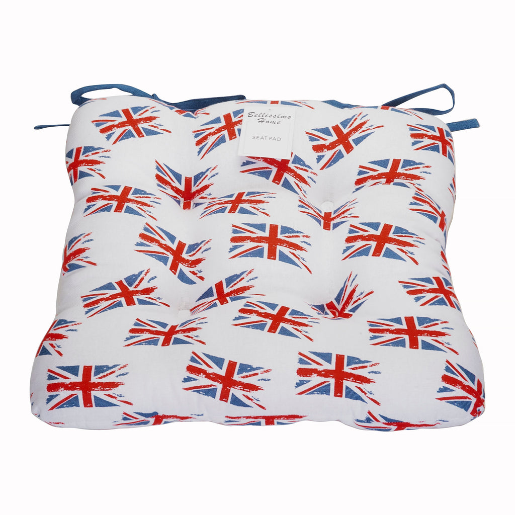 Harwoods Union Jack Chunky Seat Pad (8050696847578)