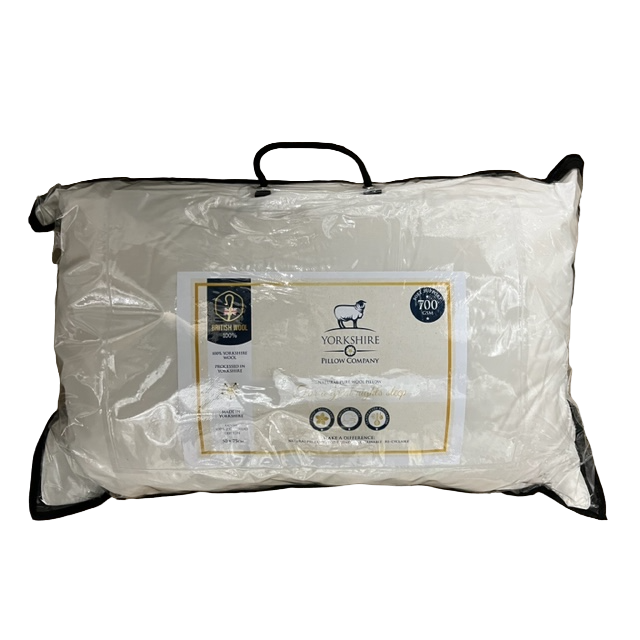 Harwoods Pillow 100% Pure Wool Soft . (8261330174170)