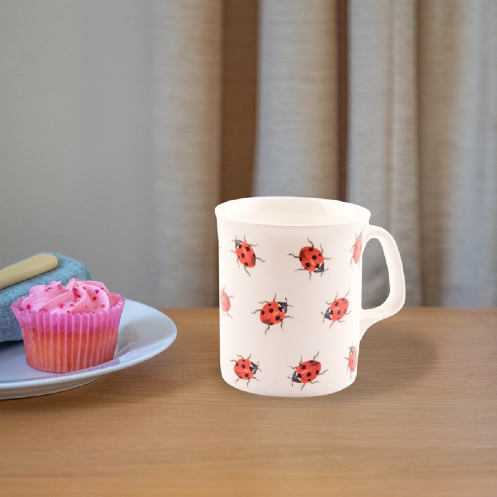 Ladybird Bone China Mug (Set of 4) (6557720379560)