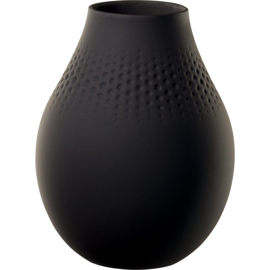 Manufacture Collier noir Vase Perle tall 16x16x20cm (6299120271528)