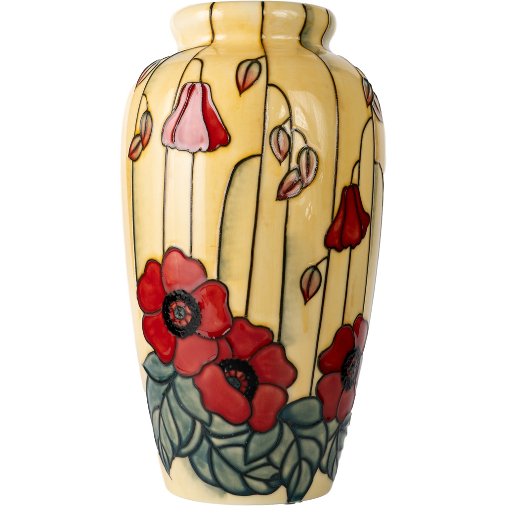 Yellow Poppy Vase (5962738860200)