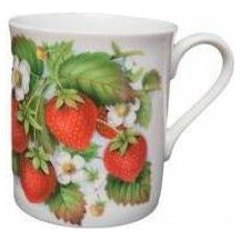 Strawberry design Bone China Mug ( Set of 4 ) (6256351248552)