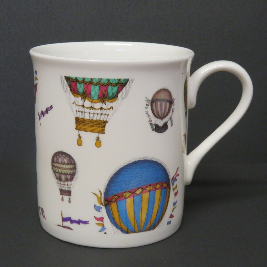 Bone China hot Air Balloon Mugs (Set of 4) (6557606707368)