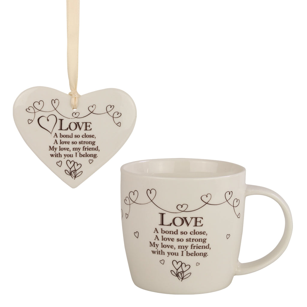 Heart and Mug Gift Set Love (5943648223400)