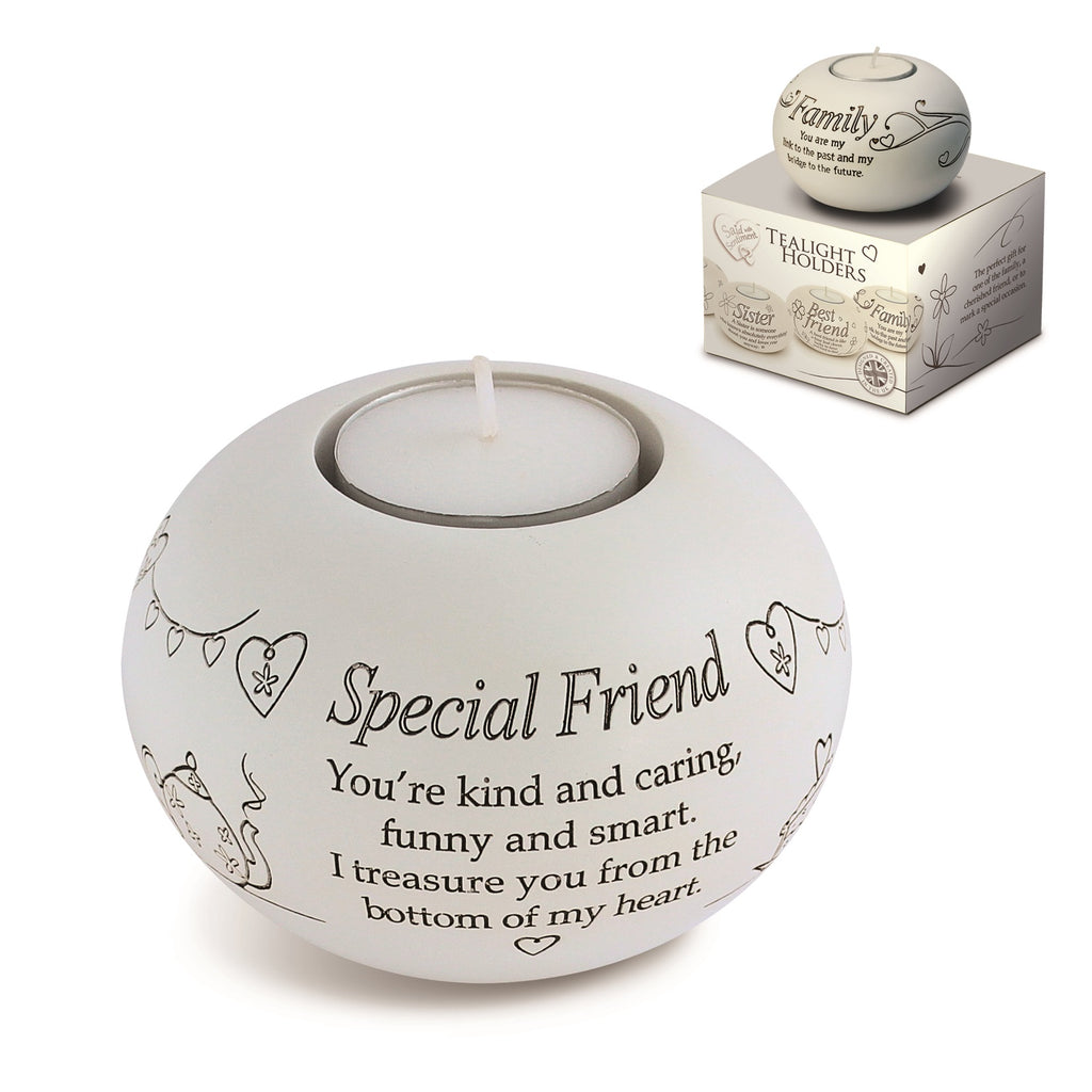 Sentiment Tea Light Special Friend (5943652221096)