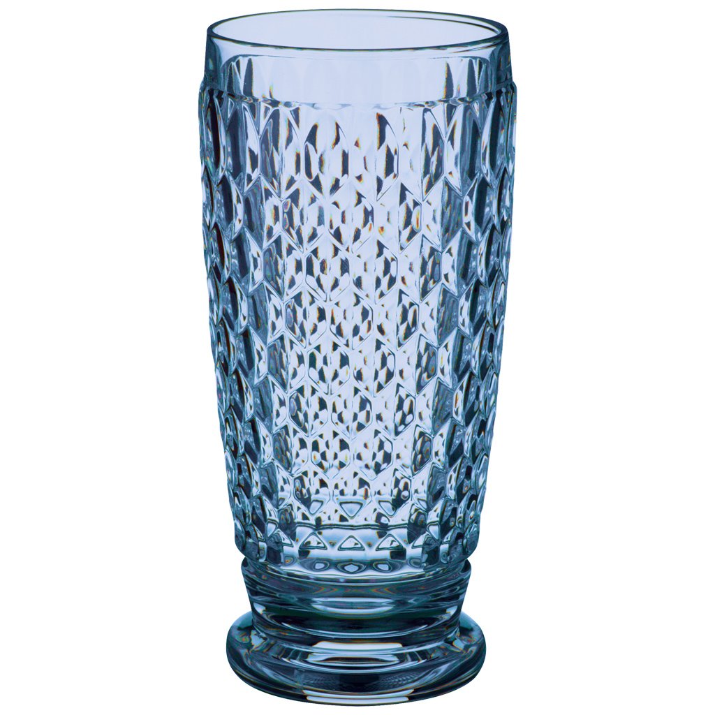 Boston coloured Highball/beer tumbler blue( Set of 4) (6103936434344)