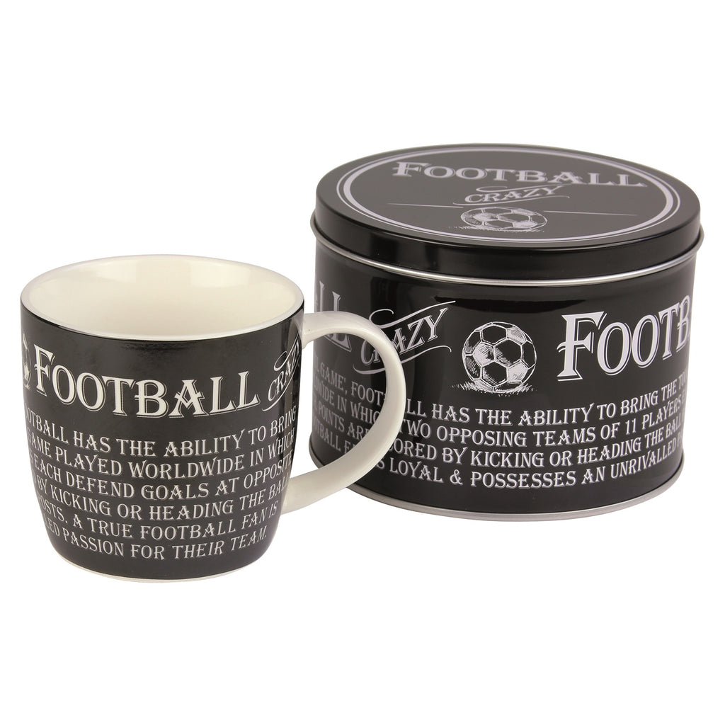 Mugs in Tins Gift Set Football (5943659495592)