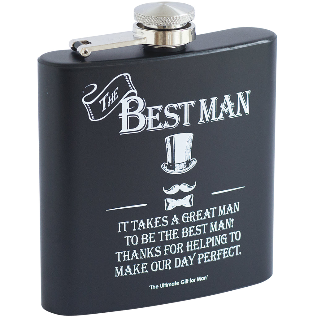 Hip Flask Best Man (5943663362216)