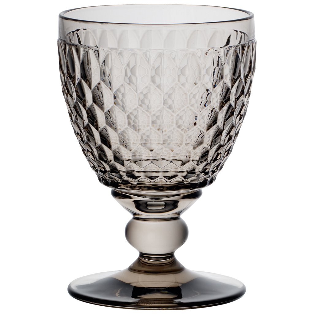 Boston coloured Red wine goblet smoke( Set of 4) (6103938334888)