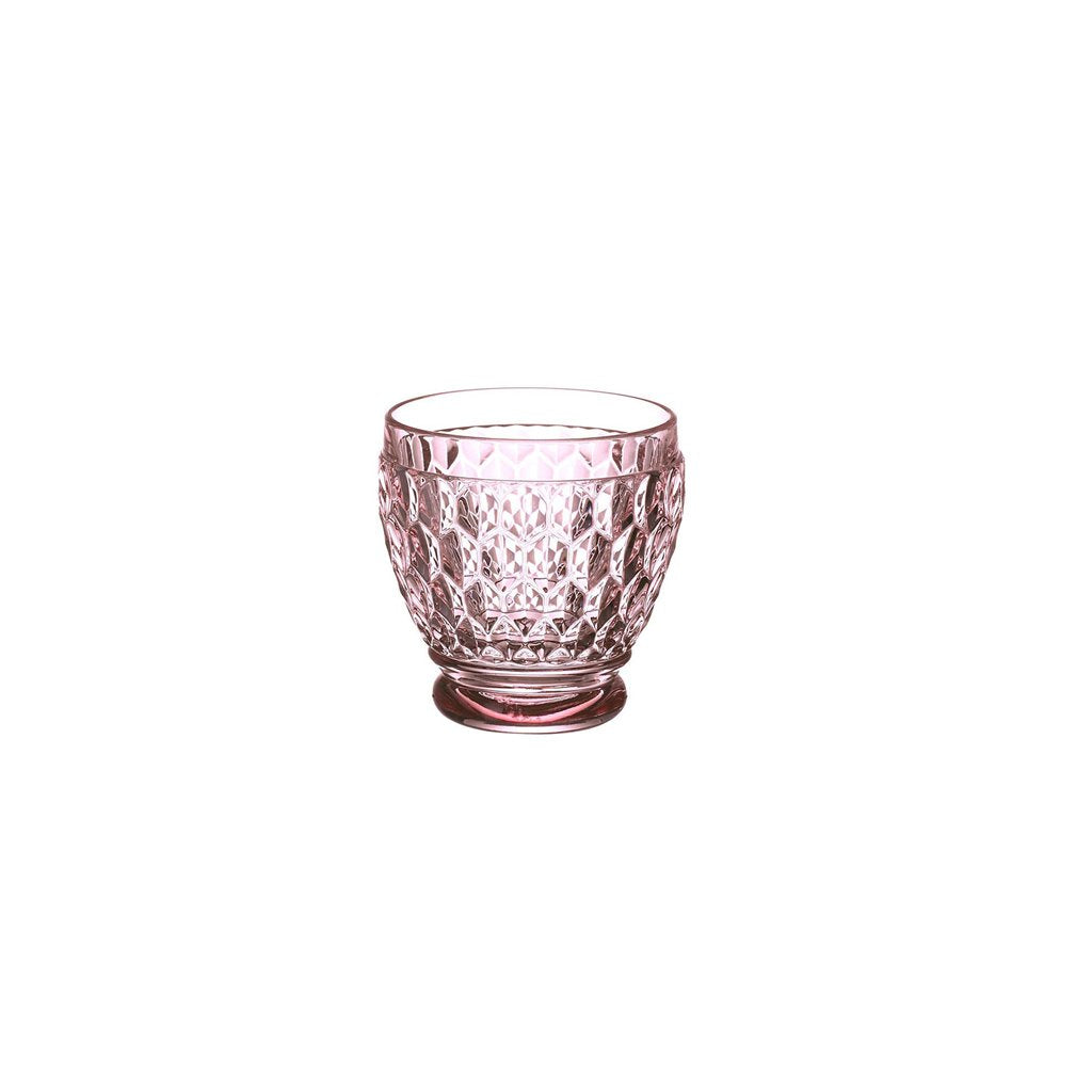 Boston coloured Shot tumbler rose( Set of 4) (6103937843368)