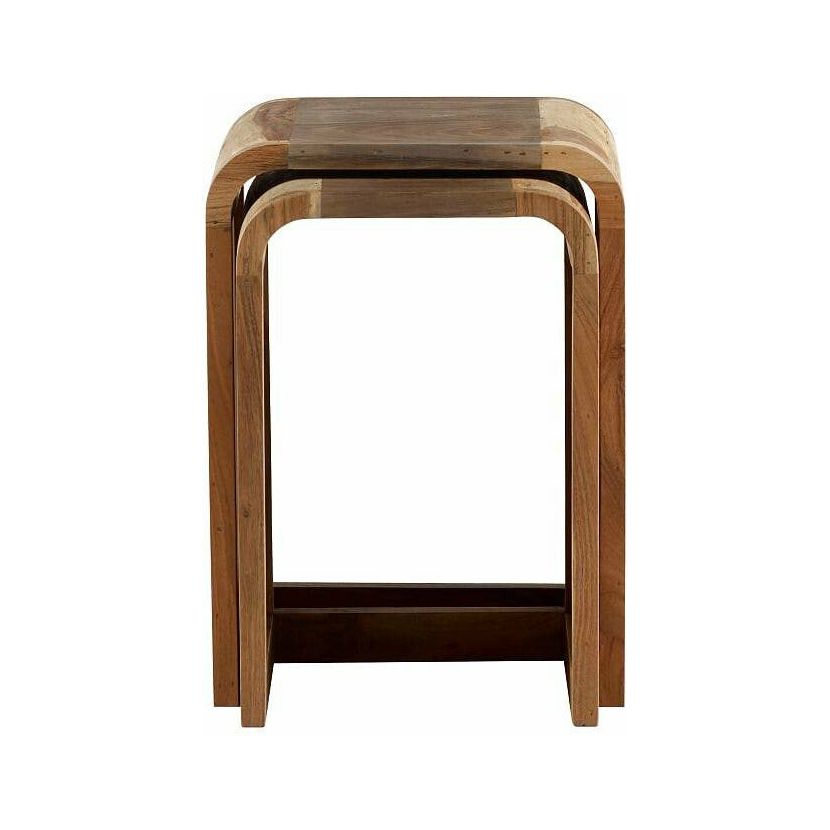 ASPEN NEST OF 2 TABLES WOODEN (5917153329320)