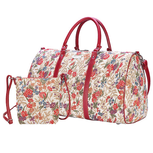 Big Holdall & Sling Bag - Flower Meadow (5962458595496)