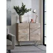 Light Gold 2 Door Medium Sideboard (5917161783464)