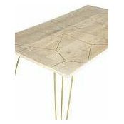 Light Gold Dining Table (5917162078376)