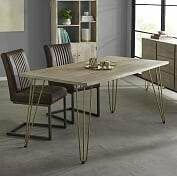 Light Gold Dining Table (5917162078376)