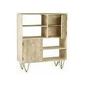 Light Gold Display Cabinet (5917162307752)