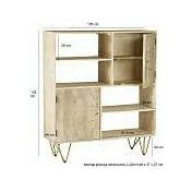 Light Gold Display Cabinet (5917162307752)