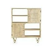 Light Gold Display Cabinet (5917162307752)