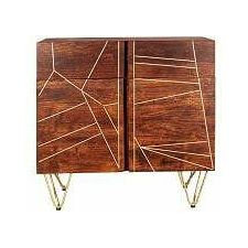 Dark Gold 2 Door Medium Sideboard (5917162930344)