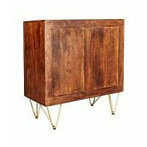 Dark Gold 2 Door Medium Sideboard (5917162930344)