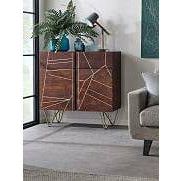 Dark Gold 2 Door Medium Sideboard (5917162930344)