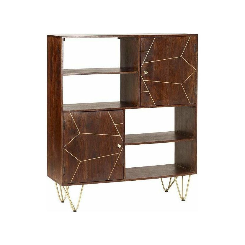 Dark Gold Display Cabinet (5917163389096)