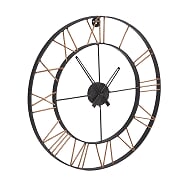 LINCOLN METAL CLOCK LARGE (5917150511272)